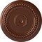 Ekena Millwork Alexandria Rope Ceiling Medallion (Fits Canopies up to 4 5/8"), 19 5/8"OD x 1 1/2"P, Copper Penny CM18ALCPS - alternate 1